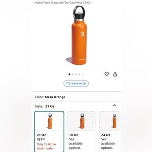 Hydro Flask Standard Flex Cap Mesa 21 Oz